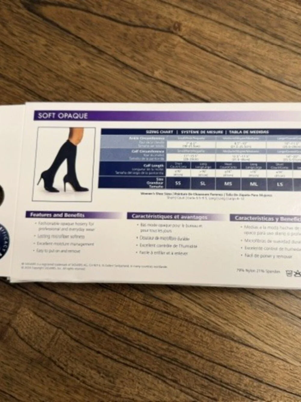 SIGVARIS Soft Opaque (Series 840) knee-high Compression Hosiery